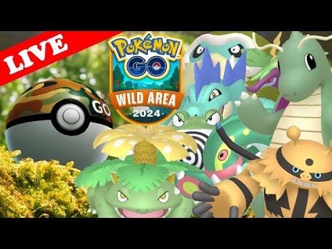 【🔴LIVE】【ワイルドエリア：グローバル】つよいポケモン大量発生!!「✨色違い&高個体ゲットだぜ!!✨」【ポケモンGO】【Pokémon GO Wild Area: Global】