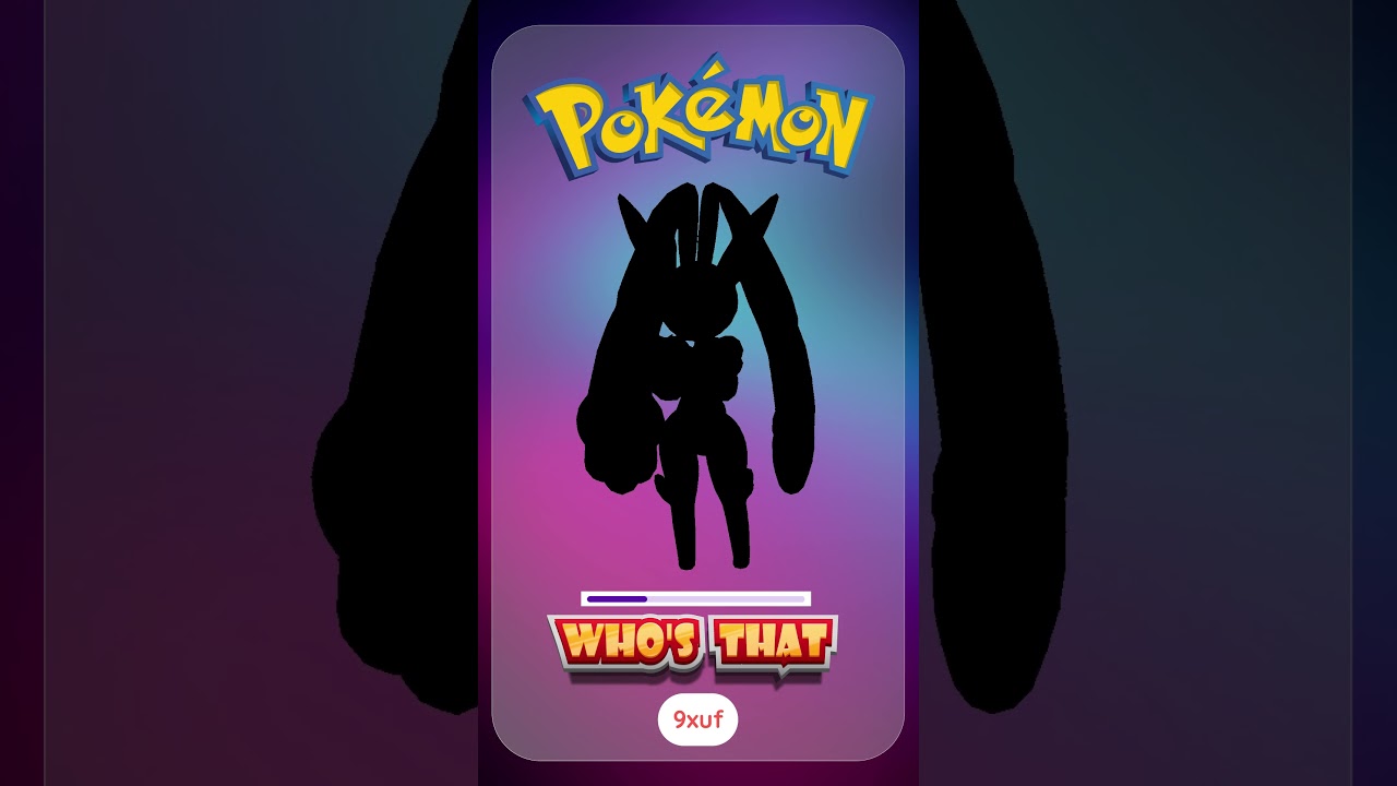 S124 - Who's That Pokémon ? #pokemon