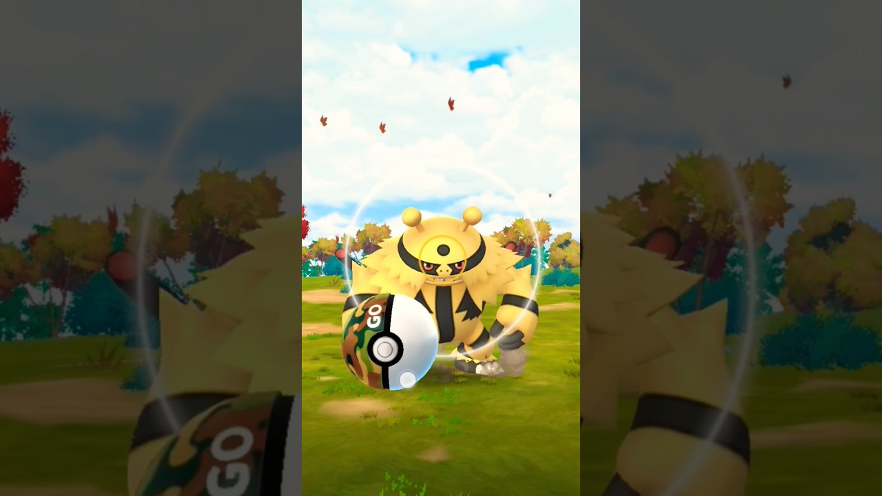 98% Electivire caught #pokemon