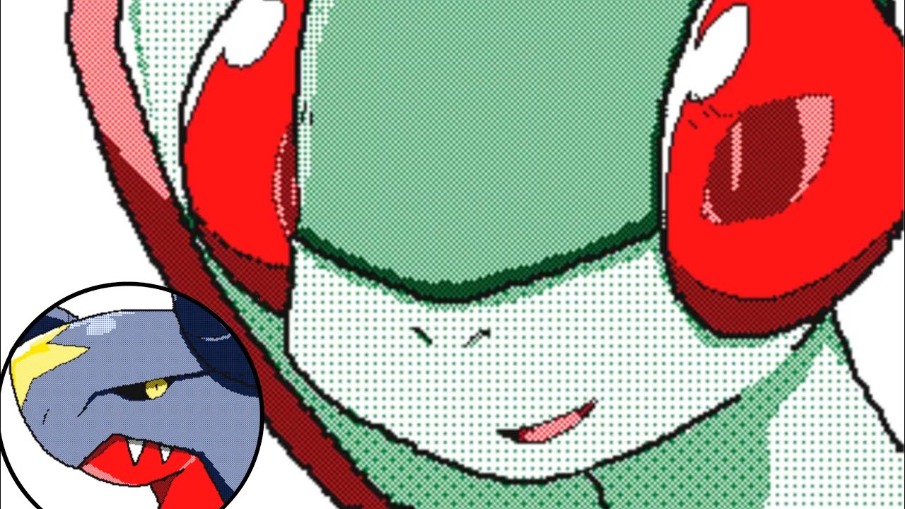 ガブリアスを煽るフライゴン