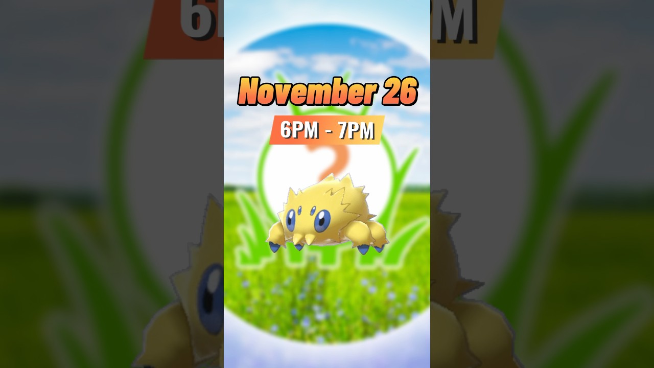 Joltik spotlight hour details! #pokmongo #pokemongospotlighthour #joltik