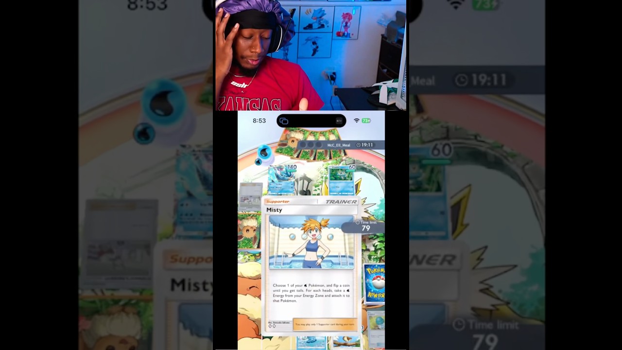 The reason why Misty’s trainer card is trash #pokemon #pokemoncards #pokemontcg #pokemontcgpocket