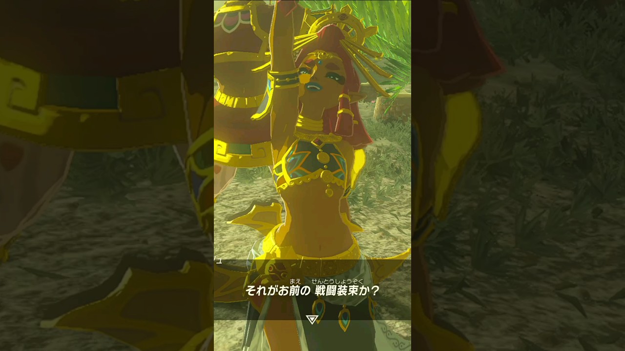 ルージュ達に裸のまま話しかけると（カラカラバザール防衛戦）【ゼルダの伝説 ティアーズ オブ ザ キングダム】