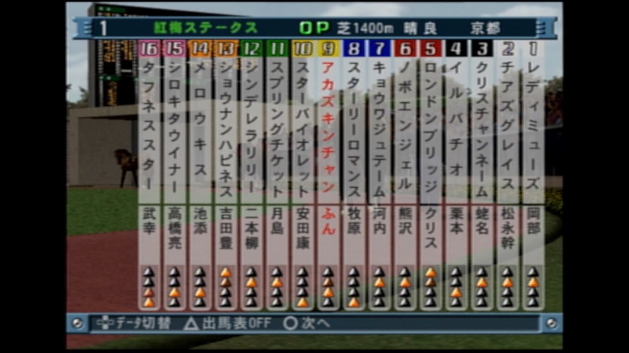 【♯５２０】ギャロップレーサー７をプレイ【ＧＲ７】