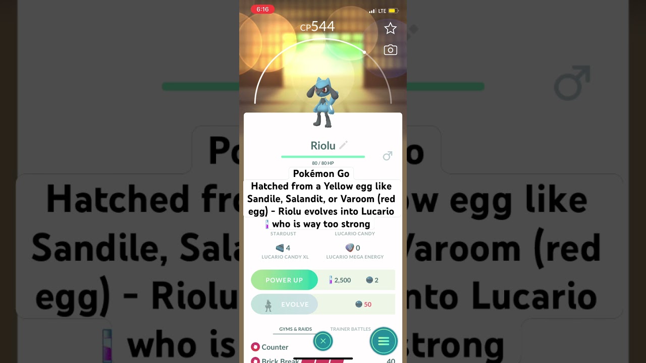 Pokémon Go How to Get Lucario