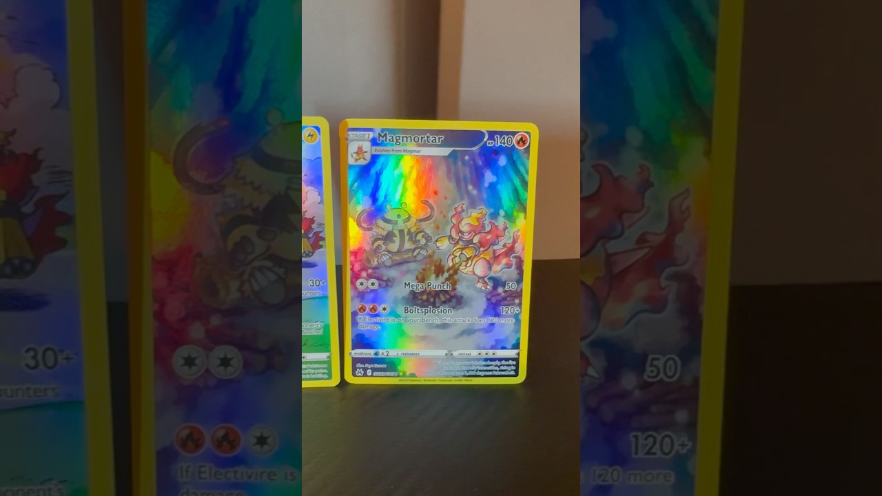 Tag your friend :) Are you Magmortar or Electivire #pokemon #pokemoncards #pokemongo