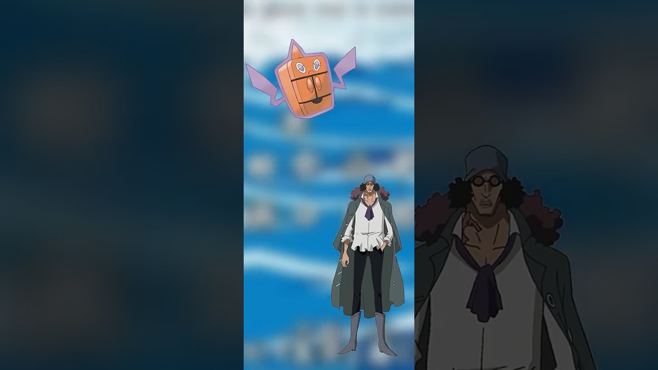 フロストロトム×アオキジ(クザン)！！？　#ジムリーダーくま #ポケモン #ワンピース