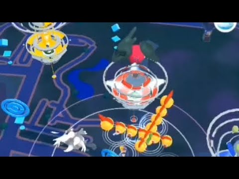 【ポケモンGO】タイレーツとタイレーツ同士が重なっている&捕まえるシーン2024.11.27