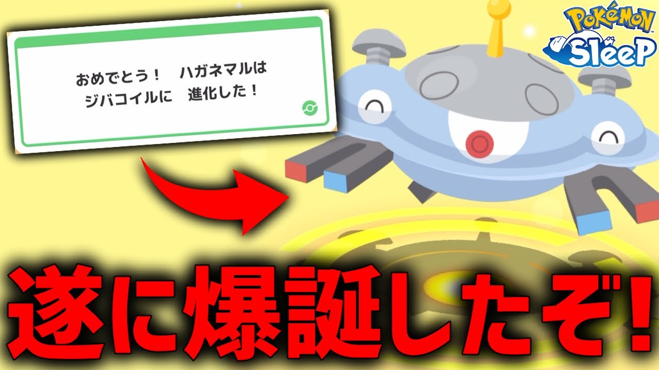 遂に爆誕した『最強のジバコイル』を見てくれ！【ポケモンスリープ】
