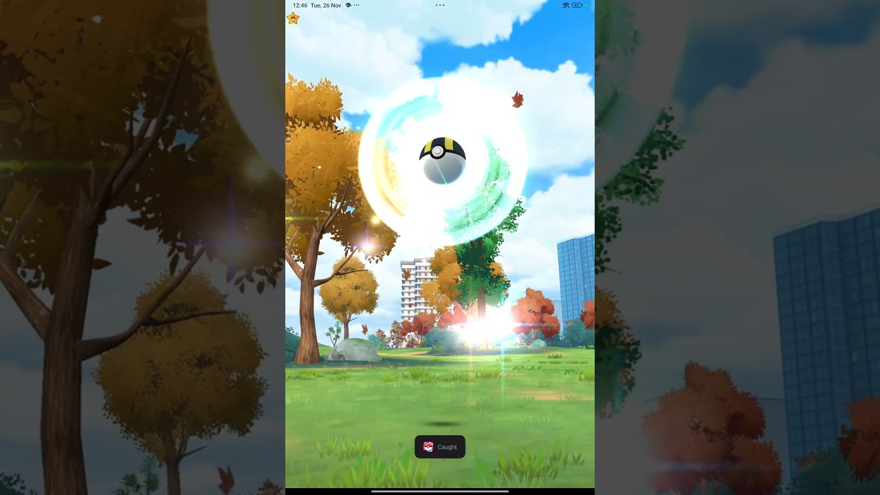 Caught 100% IV Stufful 🌟#pokemongo #pokemon #stufful