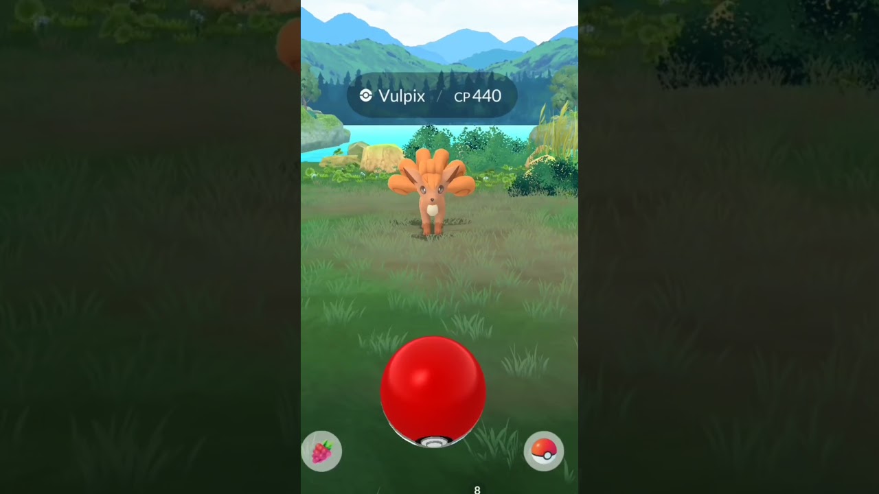 Wow it's a cuteee Fox Pokemon - Vulpix - Pokemon Go - Pokemon