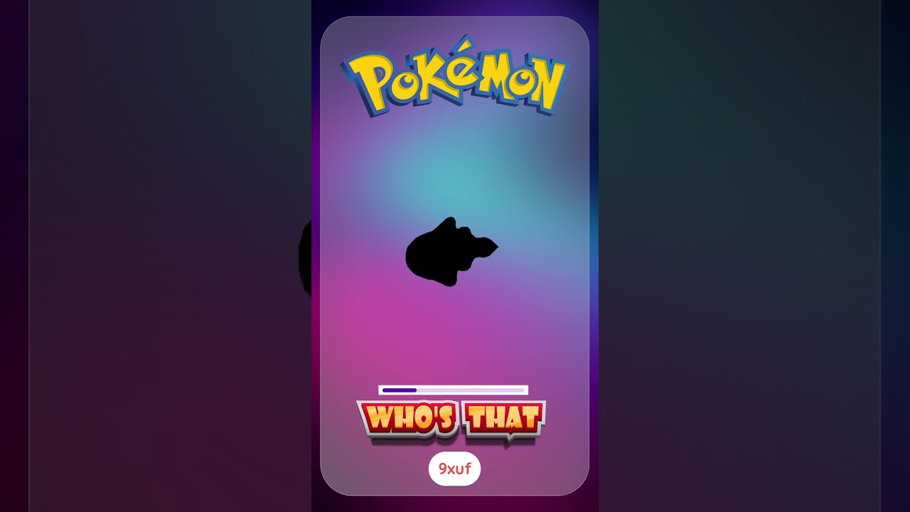 S126 - Who's That Pokémon ? #pokemon