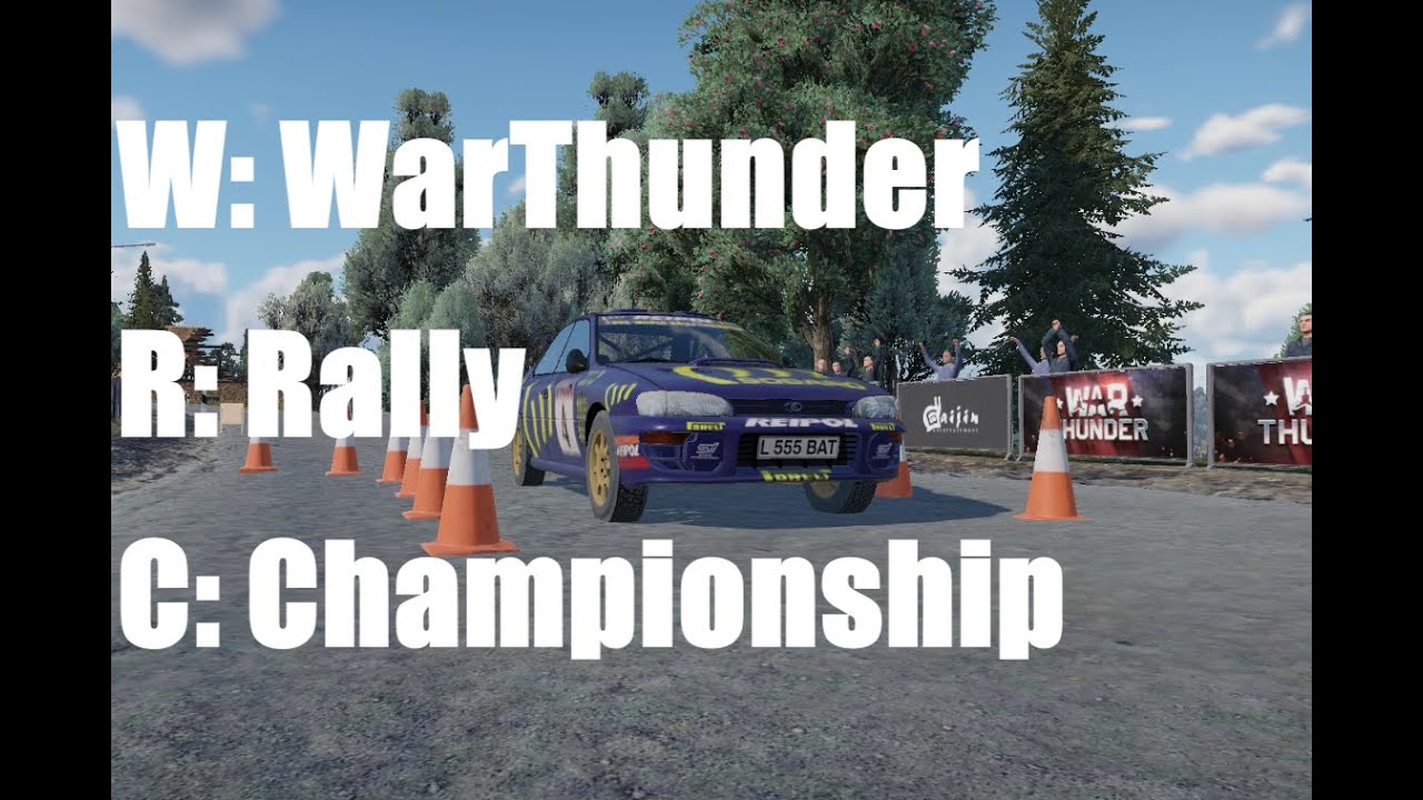 WarThunderユーザーミッション紹介 : ラリーサンダー (Rally Thunder)