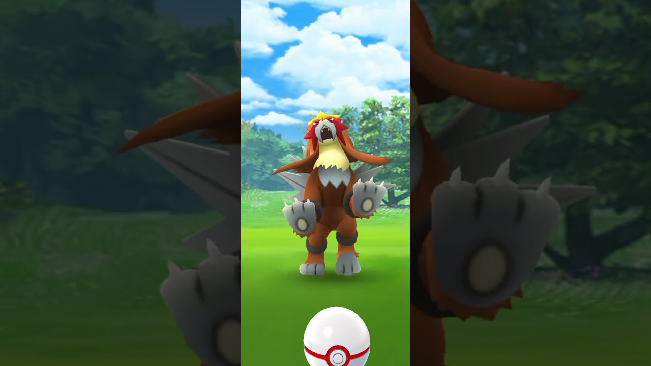 めっちゃ個体値高いエンテイと出会ったサラリーマン #shorts