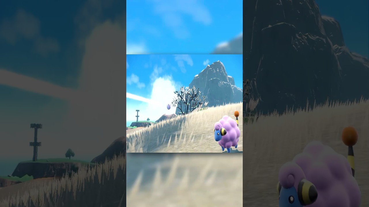 Pokémon scarlet and violet shiny badge quest - shiny mareep found