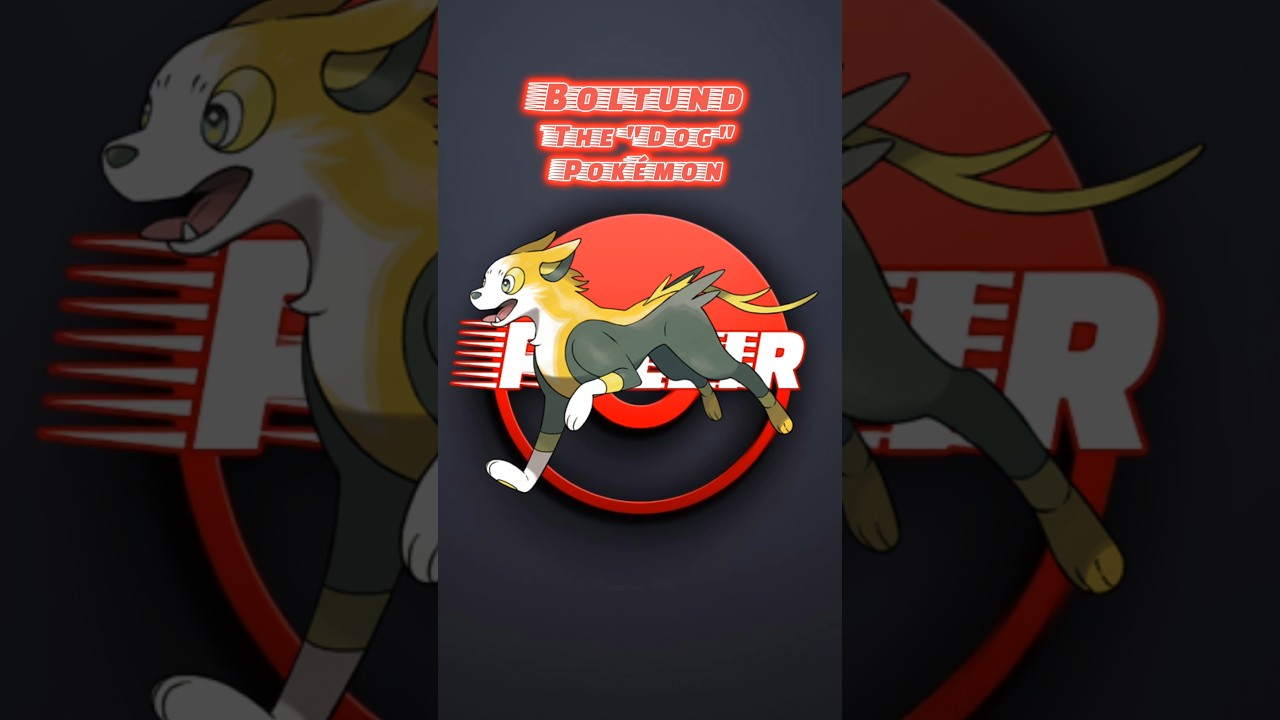 Boltund, the "Dog" #Pokémon (Phleir's Pokédex) #short #pokemonswordshield