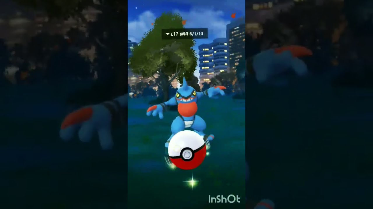 Toxicroak||Poison Pokemon||#pokemongo #viralshorts #trend #ytshorts #subscribe.