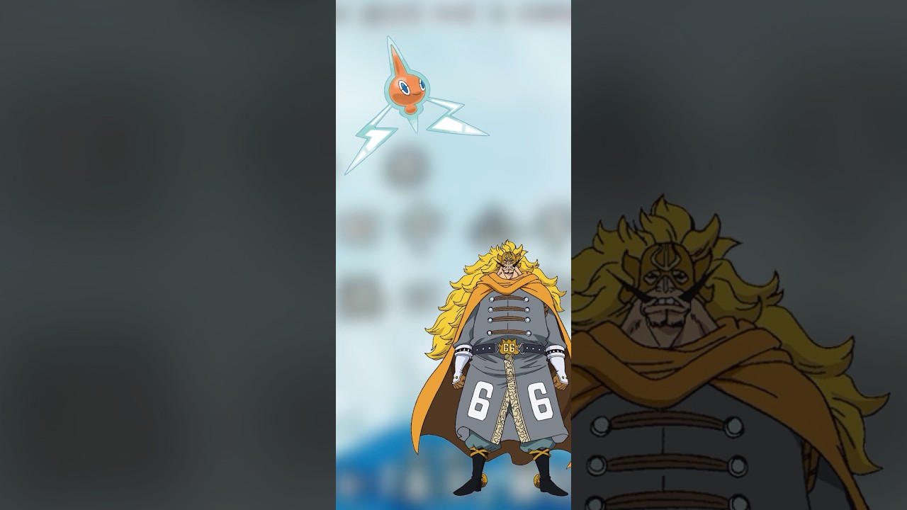 【ポケモン×ワンピース】ロトム×ヴィンスモーク・ジャッジ！？　#ジムリーダーくま #ポケモン #ワンピース