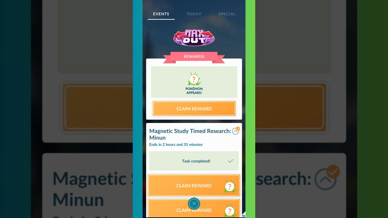 SHINY MINUN ✨ From Timed Research! #PokemonGO