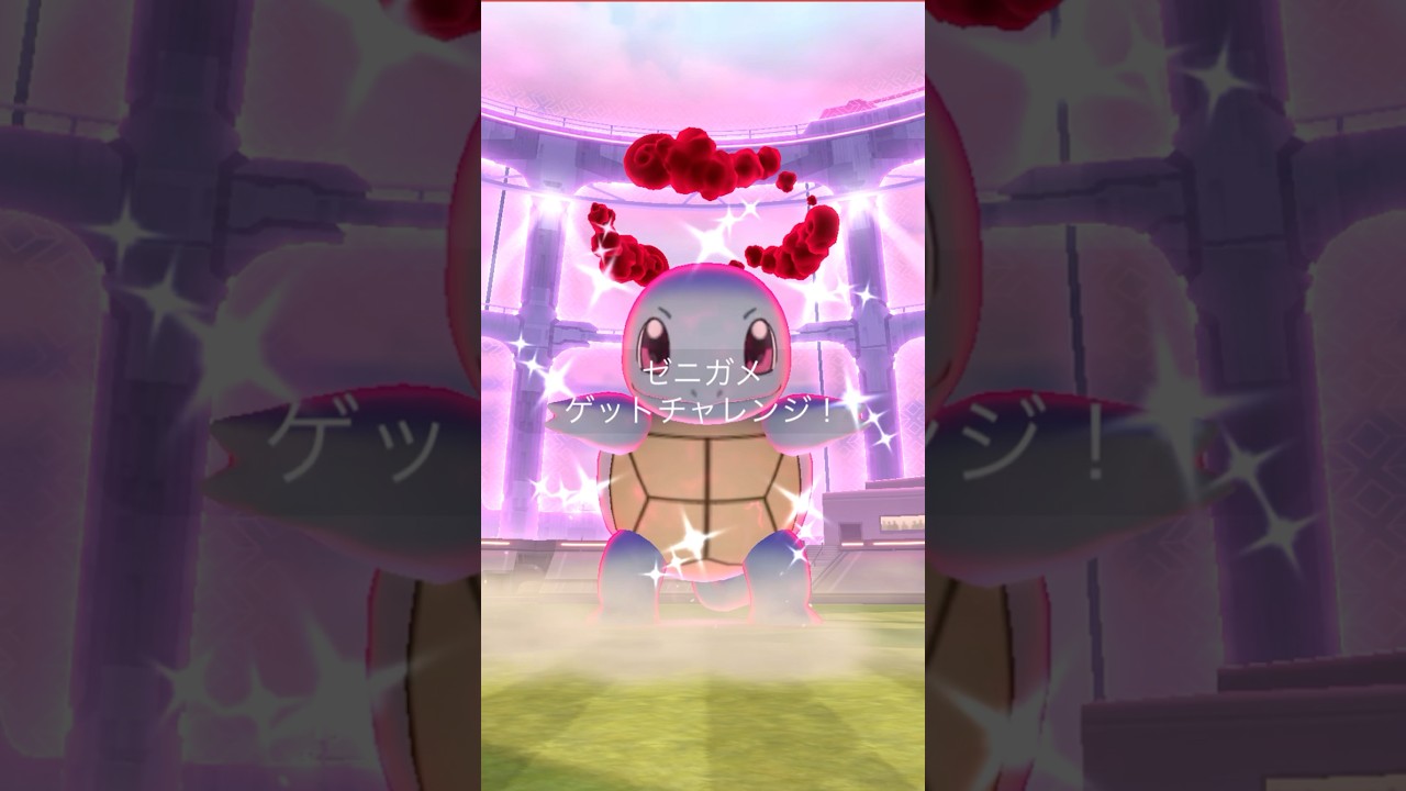 色違いキター‼ダイマックスゼニガメ🐢✨️ #ポケモンgo #pokemongo