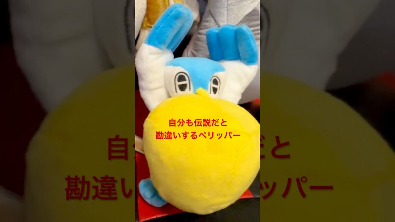 自分も伝説のポケモンだと勘違いするペリッパー　#ルギア  #ペリッパー #ホウオウ