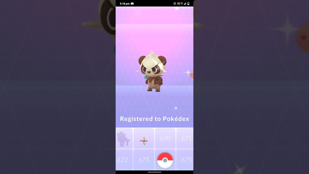 Got shiny Pancham from research task ✨😍 #pokemongo