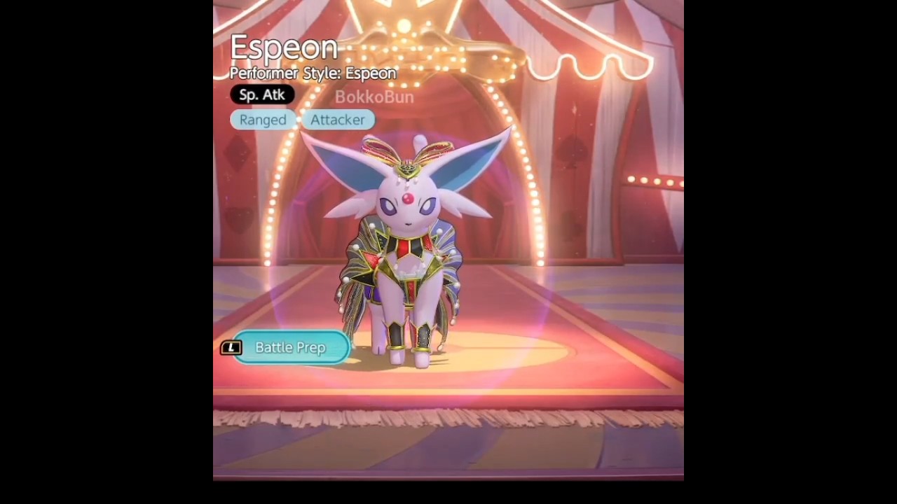 Performer Style: Espeon (Without The Special Animation)| Pokemon Unite Glitch