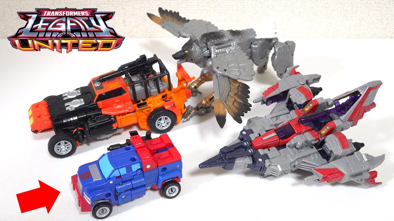 【トランスフオーマーレガシー】サンドストーム・スタースクリーム・シルバーボルト・ギアーズの変形がどれもおもろすぎるw【ビーストウォーズ・2010・ギャラクシーフォース】