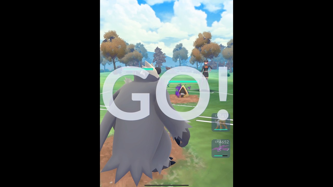 부란다 Vs 널 얼려버리겠다! #pokemongo #go로켓단 #포켓몬고 #부란다 #pangoro