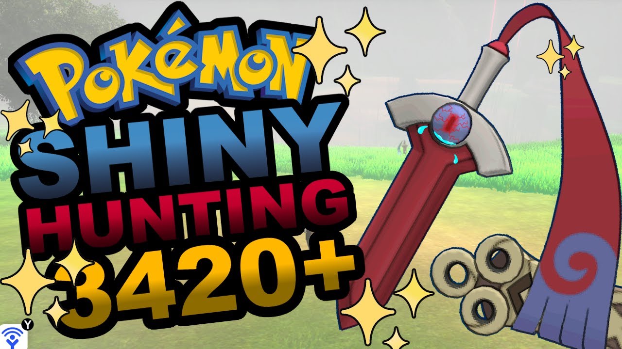 Shiny Hunting Honedge in Pokémon Sword & Shining Shield. (3420+ Encounters)