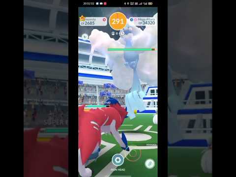 Altaria shiny raid in Pokemon go..#pokemongo#pokemon #altaria #shiny #shinypokemon #win #shorts