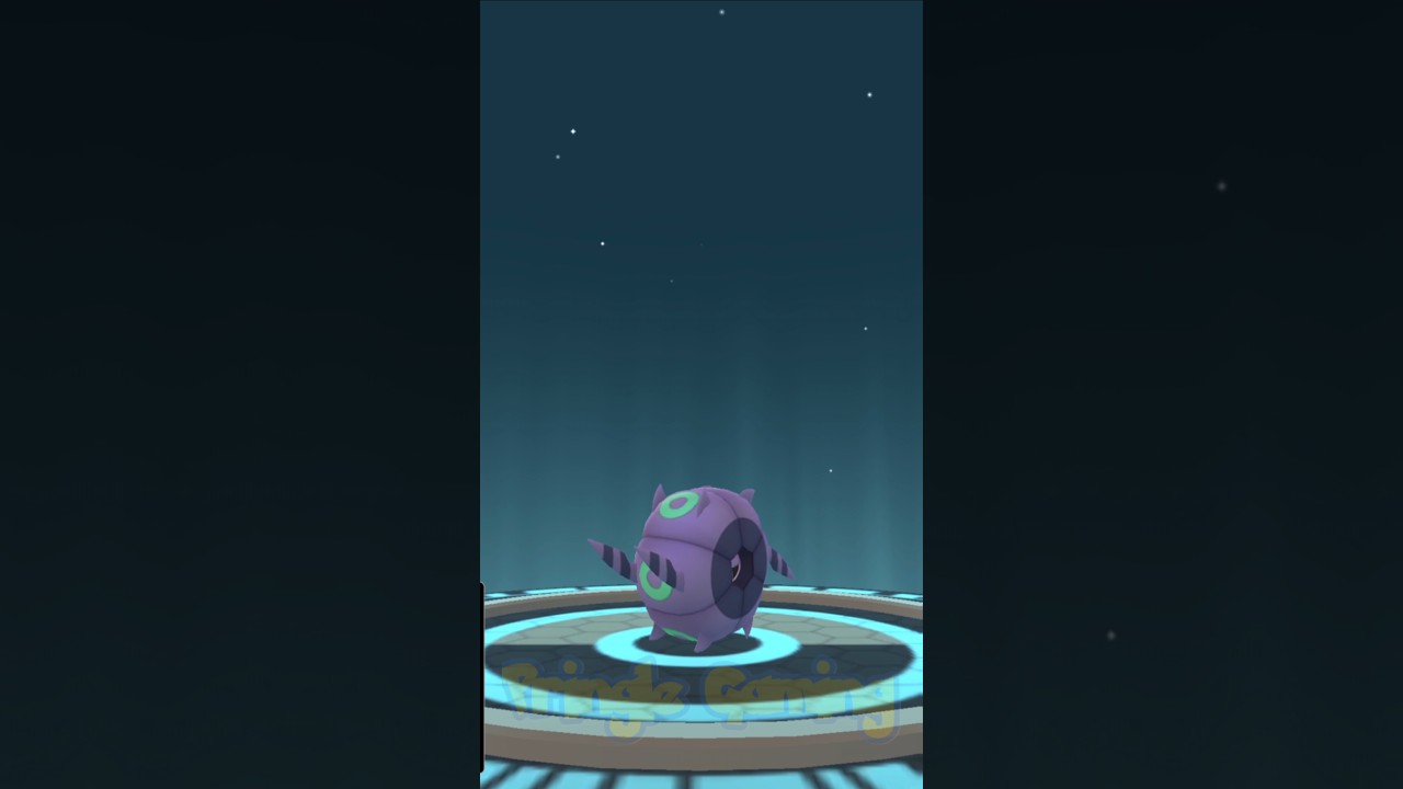 Shiny Venipede evolves into...  #Whirlipede #Bug #PokemonGo #Pokemon #フシデ #Fushide #Wheega #ホイーガ