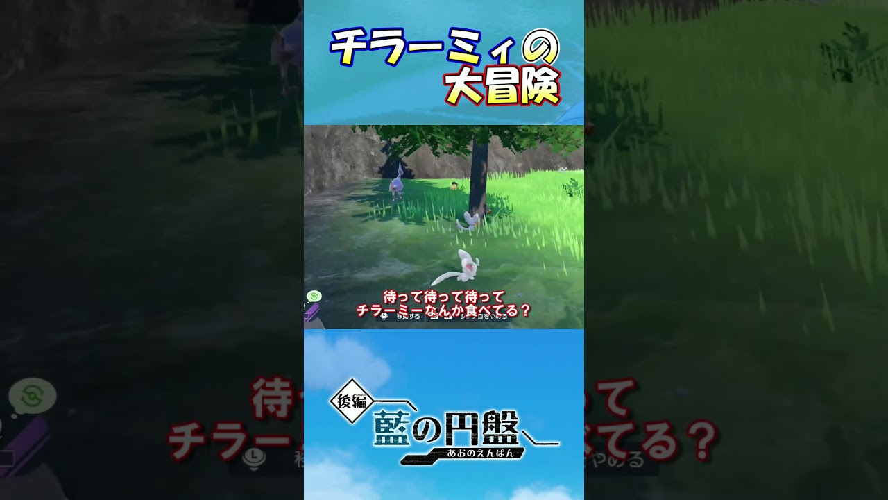 チラーミィの大冒険【ポケットモンスターバイオレットDLC後編】#shorts #7