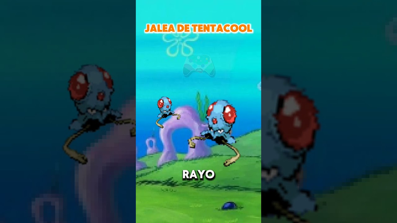 JALEA DE TENTACOOL #pokemon #bobesponja #jaleademedusas #poketuber #tentacool
