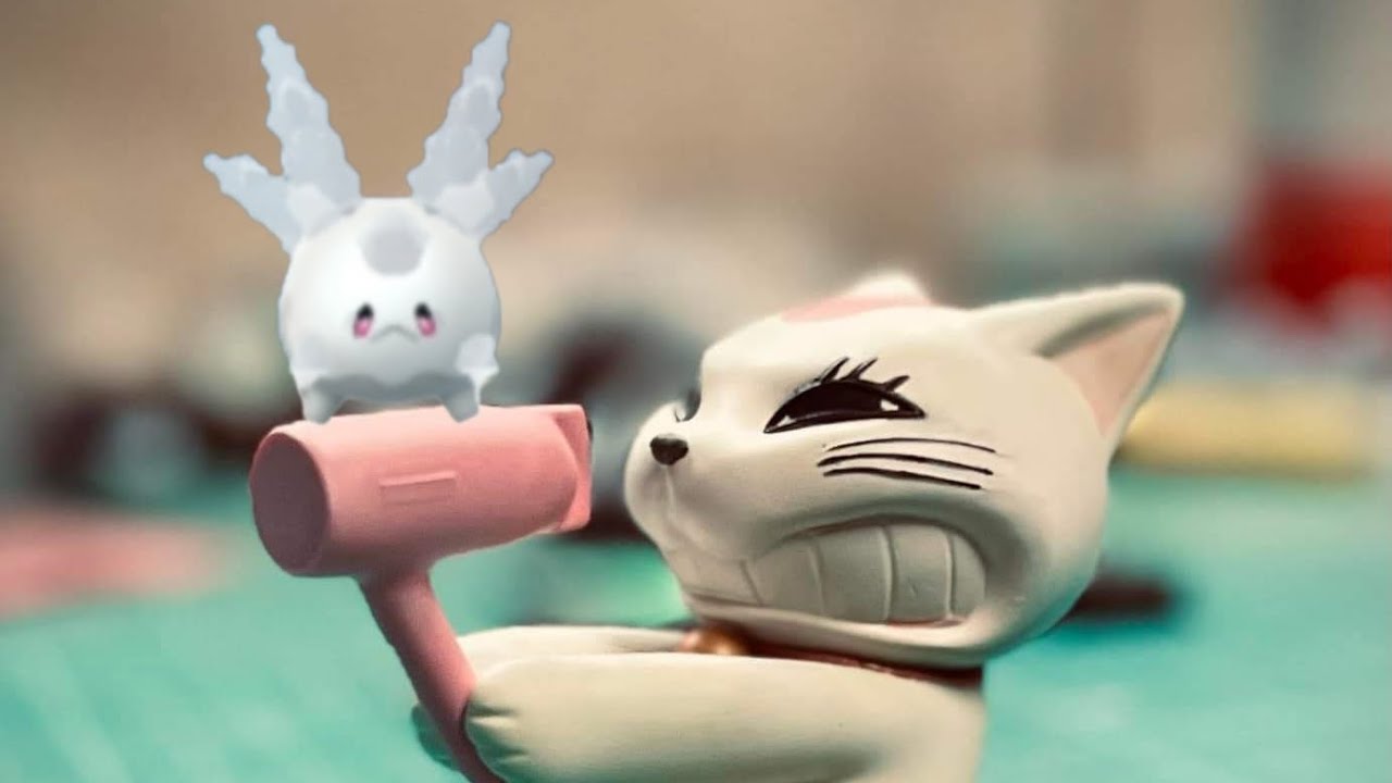 Pokémon GO寶可夢極巨一堂最終Max Out Finale Galarian Corsola Evolution太陽珊瑚伽勒爾的樣子サニーゴ ガラルのすがた進化魔靈珊瑚サニゴーンCursola