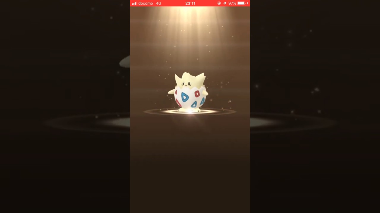 【ポケモンGO】7kmたまご トゲピー ジョウト地方175