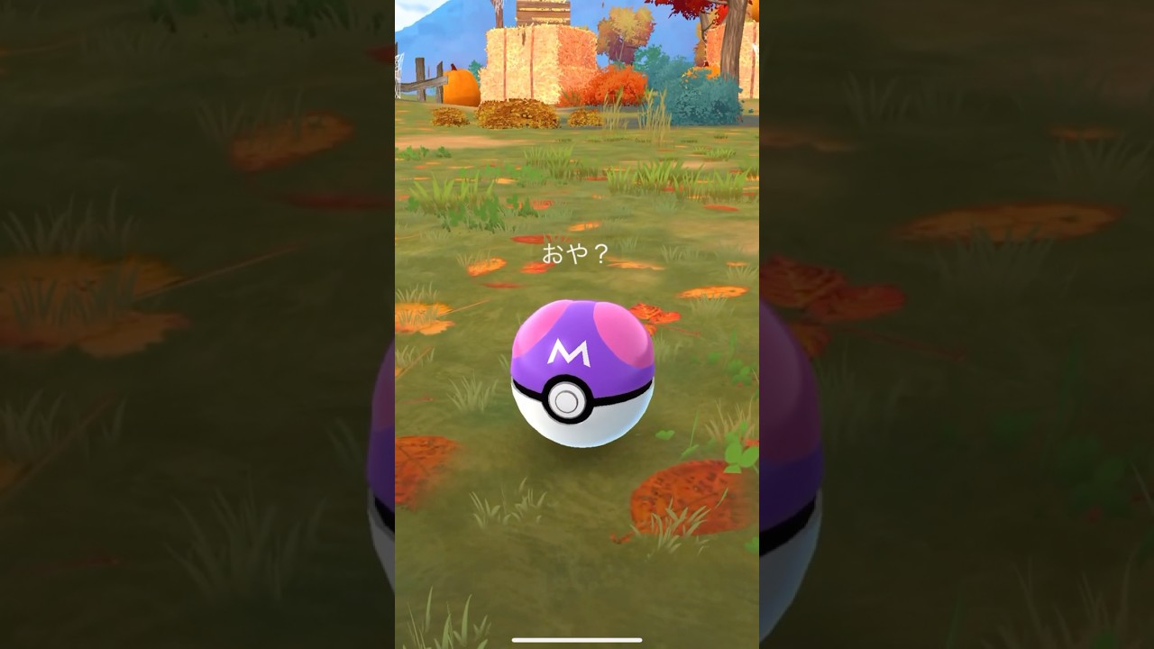 【悲報】マスターボールでゾロアを捕まえてしまった。。ガラル三鳥 おさんぽおこう #Shorts #ポケモンGO #PokémonGO 포켓몬고