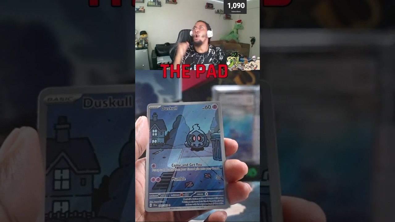 Just A Goat Pulling Full Art Duskull #tcgpokemon #tcg #pokemon