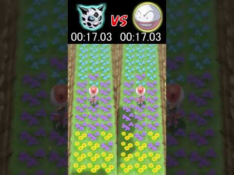 オニゴーリ VS マルマイン 速いのはどっち？【ポケモンBDSP】#shorts