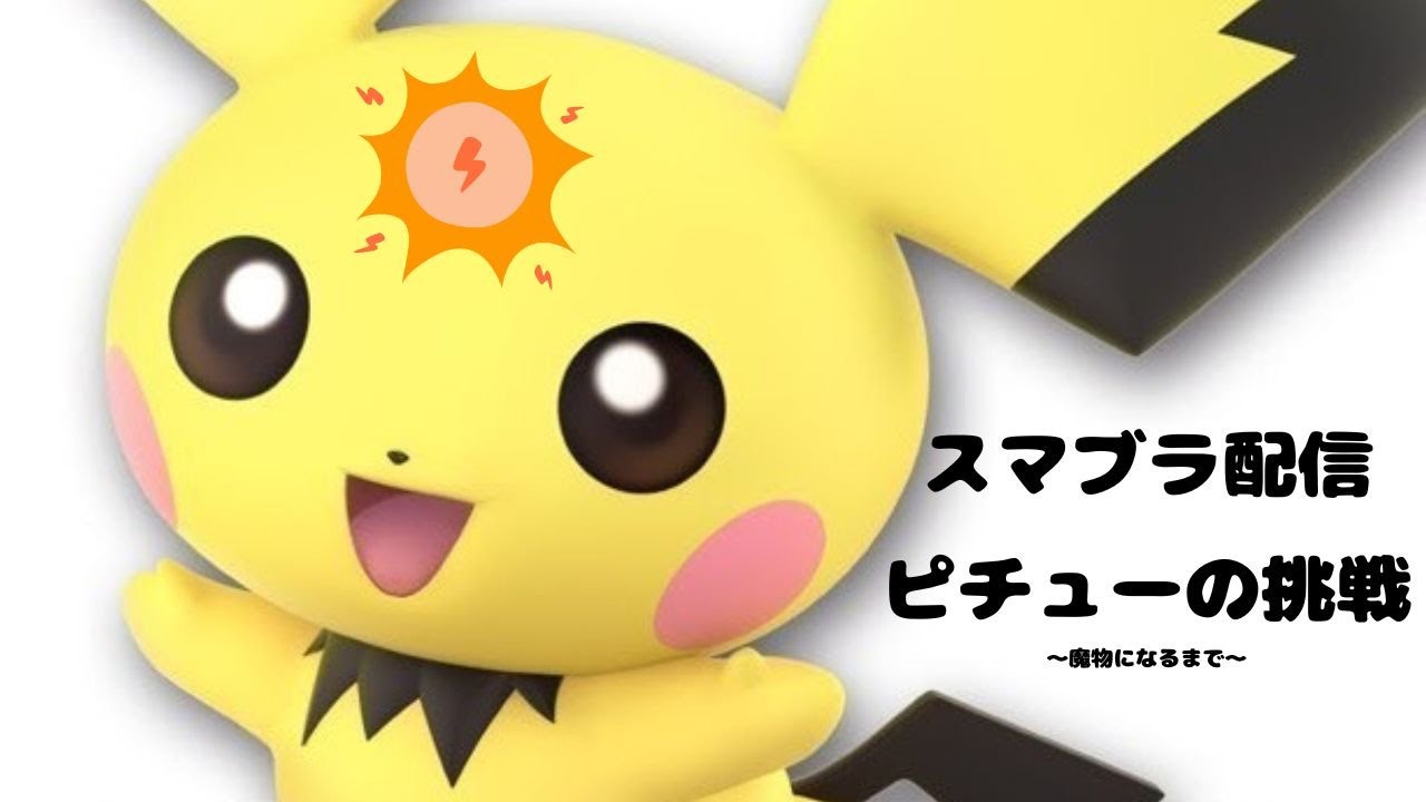 ピチューでスマブラ3③