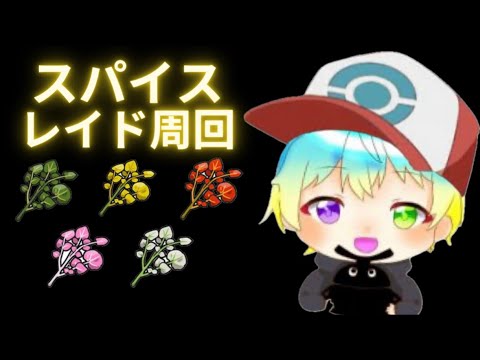【＃ポケモンsv】スパイスレイド周回！