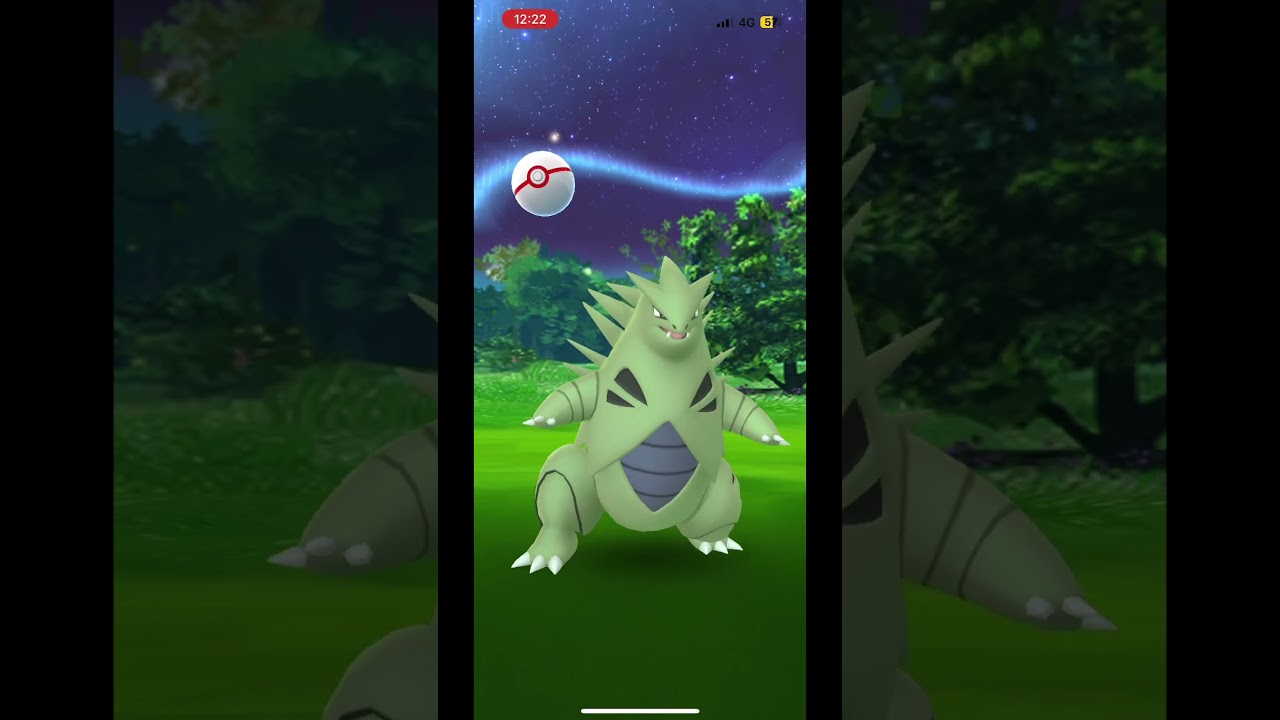 メガバンギラス捕獲チャレンジ！CPは？#ショート #ポケモンgo #ポケモン #バンギラス
