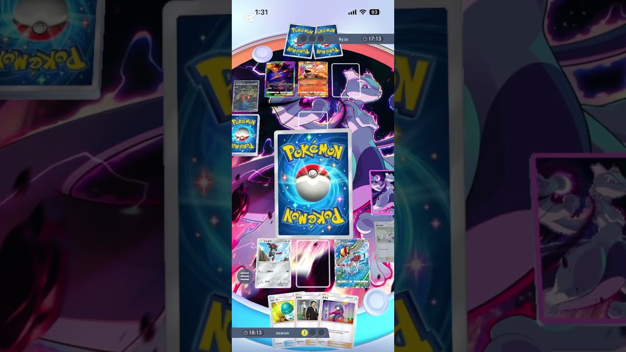 最後に引いたポケモンでデッキ編成3組目　キリキザン#ポケポケ #ポケカ #ポケモン #キリキザン　#ファイヤー