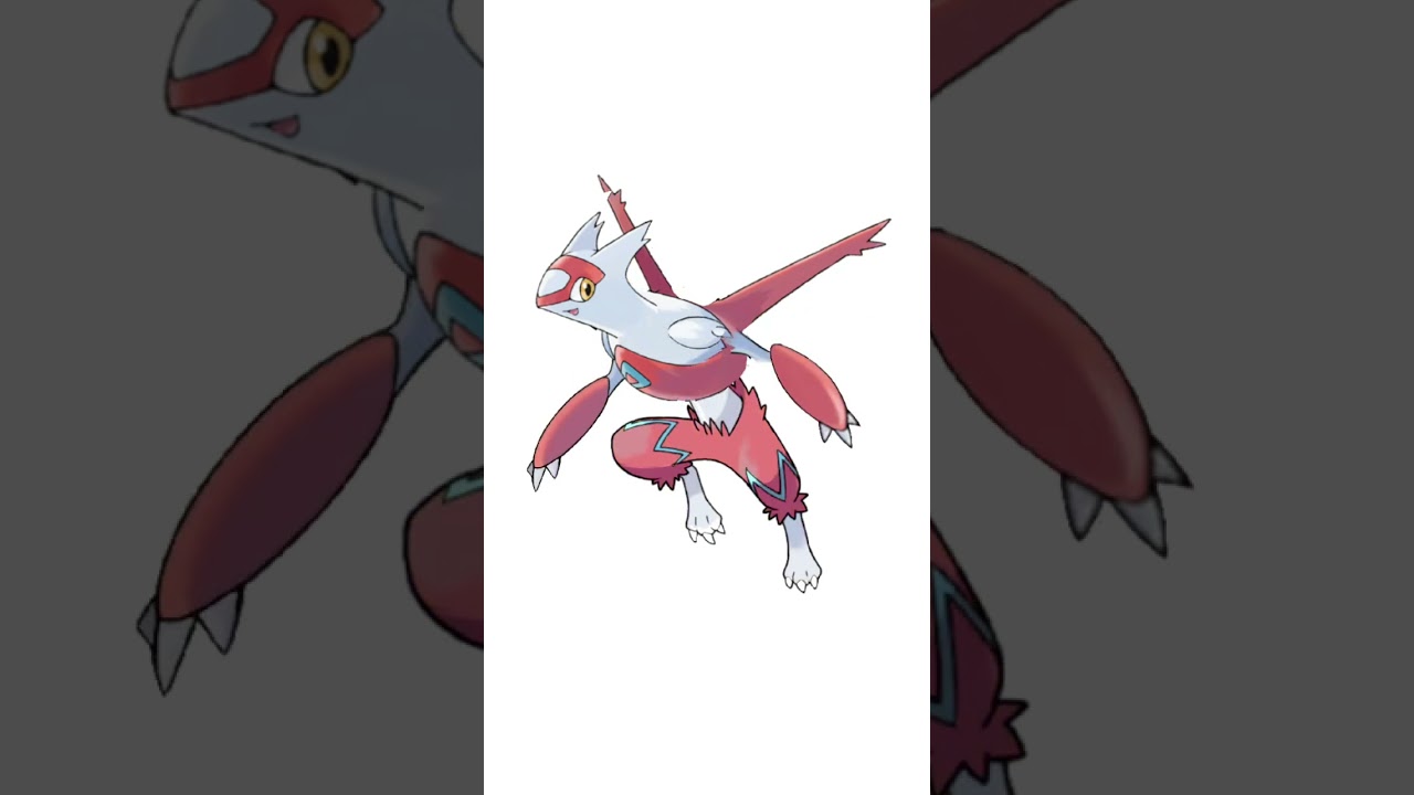 ラティアス＋ゼラオラ合成。獣人型　#ポケモンフュージョン #改造ポケモン  #伝説のポケモン #最強ポケモン #pokemon