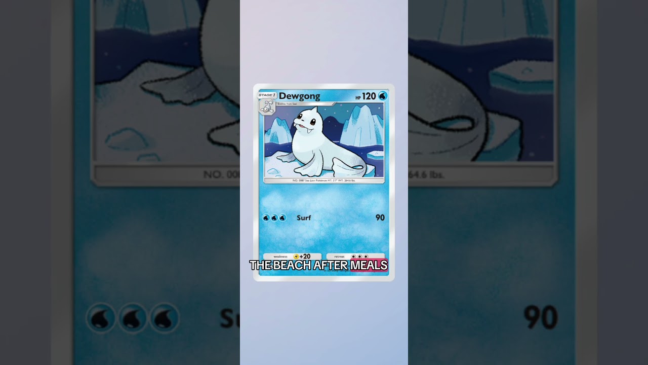 SEEL SEEL #shorts #pokemon #tcg