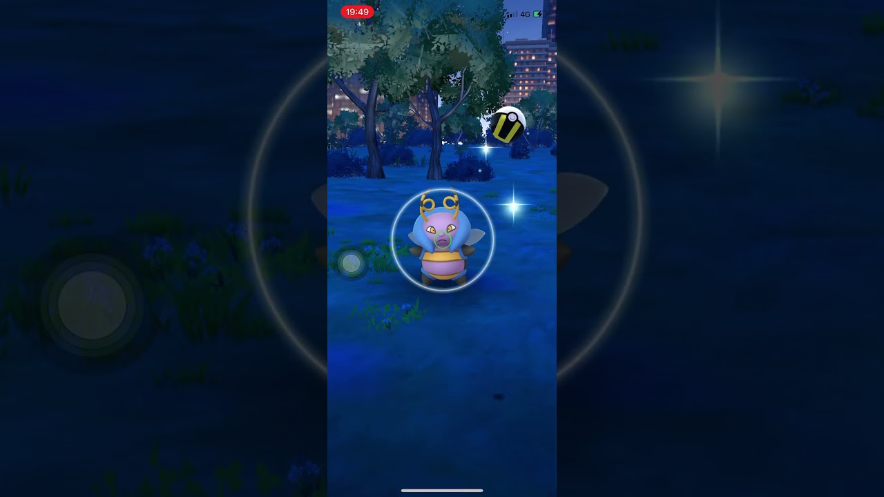 2024.10.23 Pokemon Go 捕捉 異色 電螢蟲