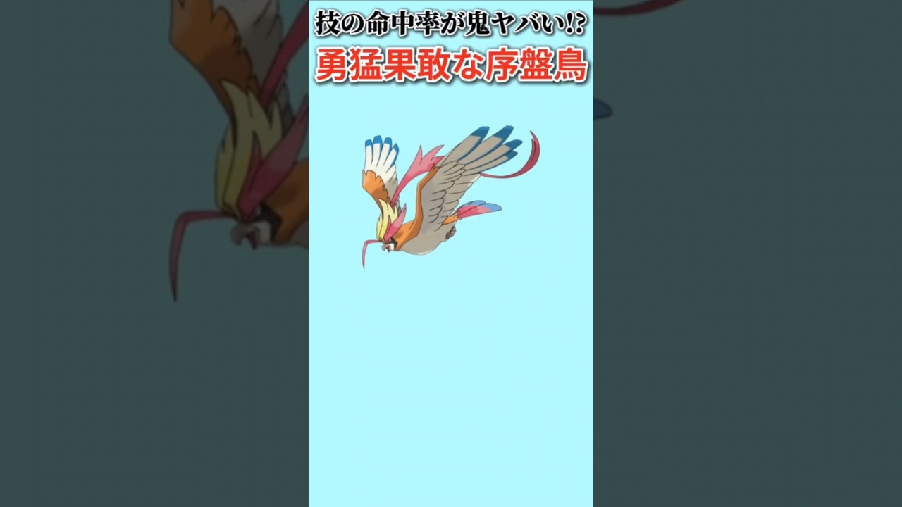 【ポケモン】技の命中率が鬼ヤバい勇猛果敢な序盤鳥「メガピジョット」【ポケモン解説員】#オメガルビー#アルファサファイア#ポケモン解説員