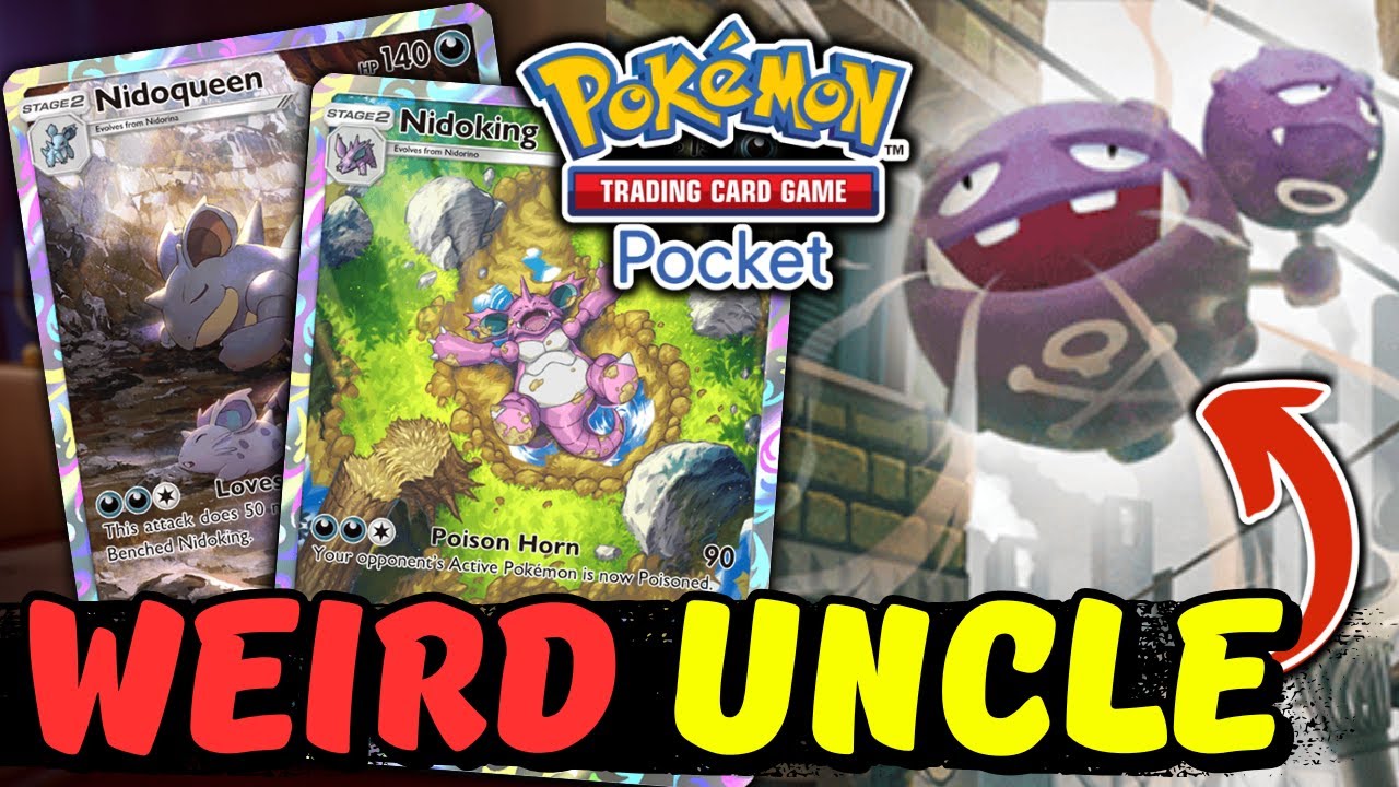 BRUTAL LOVESTRIKE! NIDOQUEEN, NIDOKING & THE WEIRD UNCLE | Pokemon TCG Pocket