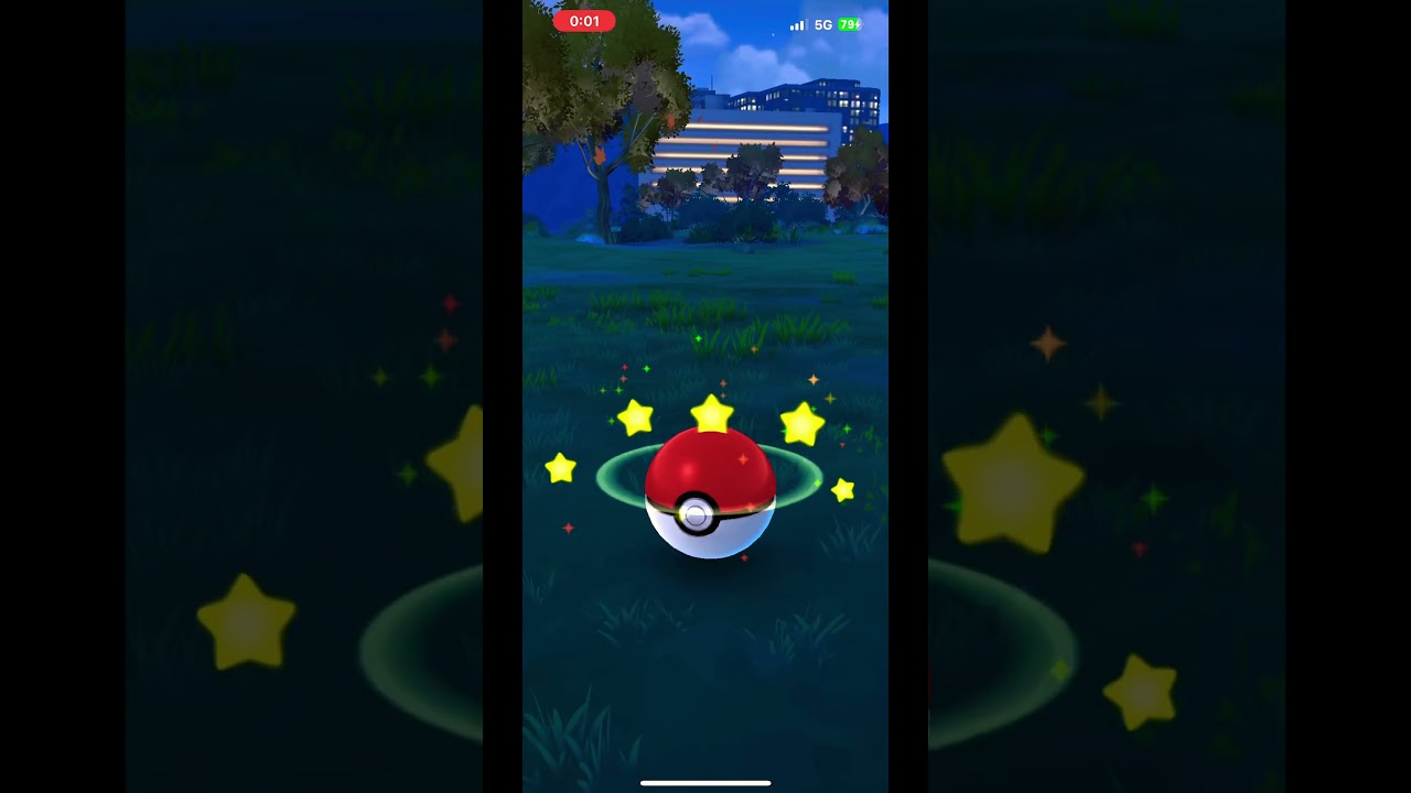 Catching Espurr Shiny #pokemon #pokemongo #shinypokemon #shiny #espurr #kalos #shorts