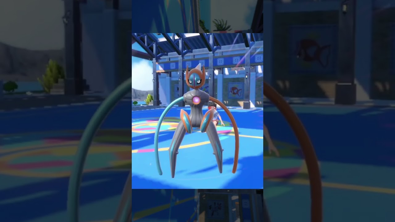 デオキシス フォルムチェンジ後の謎の挙動 #shorts　#ポケモンsv　#碧の仮面 #碧の円盤